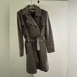 Tweed pattern Laundry by Shelli Segal jacket. Size 12. Wool outer shell